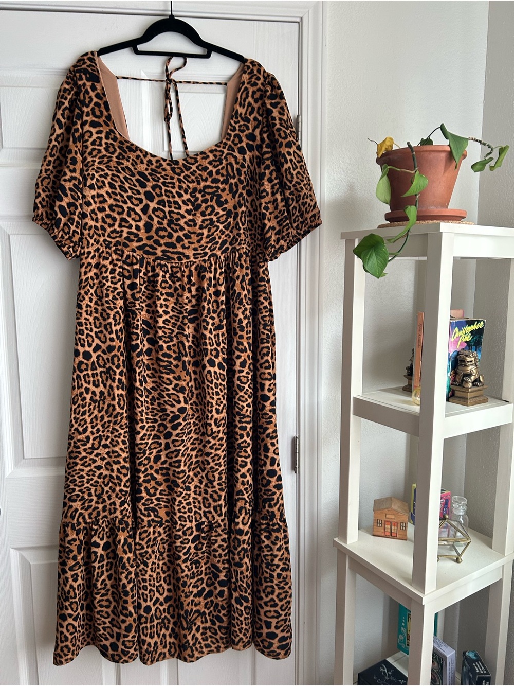 Sugarlips leopard print maxi dress size 2x nwt